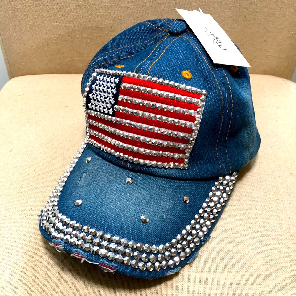 NWT American flag women’s hat